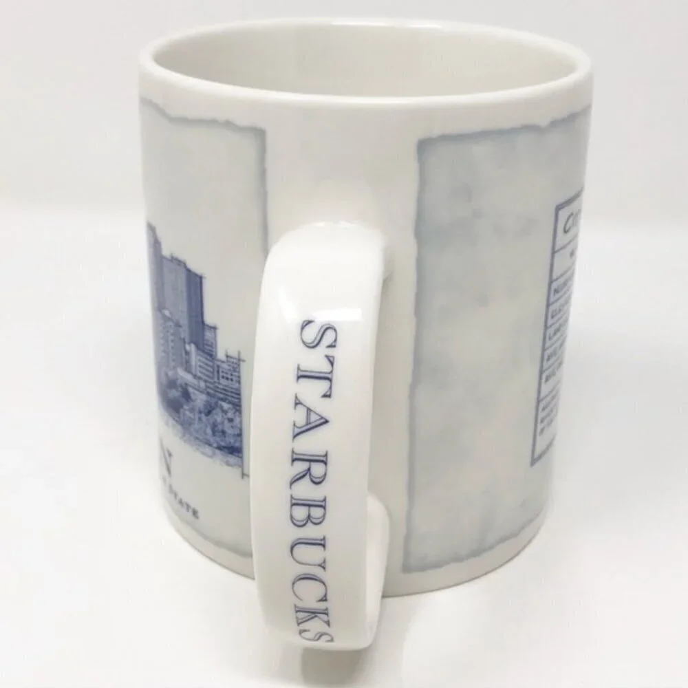 2007 Starbucks Austin Architectural Coffee Mug Collector's Cup Tea Kitchen